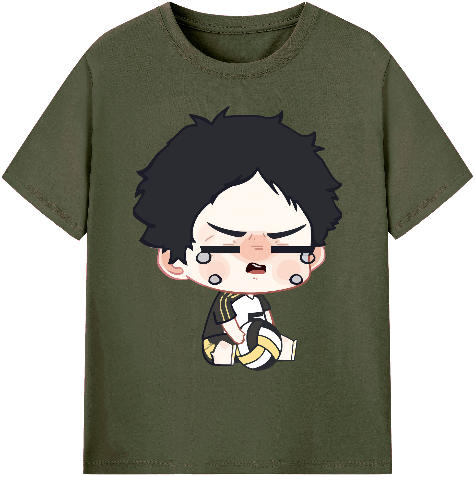 （画像用） ハイキュー!! Haikyu!! 綿100％ メンズ半袖Tシャツ｜肌触りやわらか＆通気性